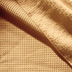 Frottee-Waffelpikee UNI Weizen